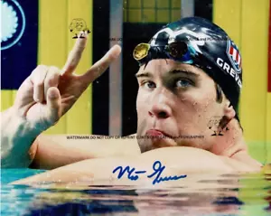 MATT GREVERS FIRMADO 8x10 - Juegos Olímpicos 2008 y 2012 4 medallas de oro 2 medallas de plata - Imagen 1 de 1