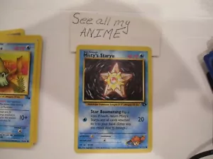 Misty’s Staryu 92/132 - Sfida Palestra - 1° Edizione - Near Mint + - Foto 1 di 2