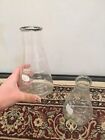 used 500ml wide and regular mouthed erlenmeyer flask pyrex and kimex