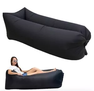 Official Pouch Couch AS SEEN ON TV Ultimate Go Anywhere Lounger New in Box Black - Picture 1 of 10