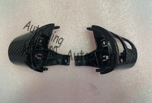 For Corvette C6 2006-2013 Trim Carbon Fiber Steering Wheel Cover Replacements - Picture 1 of 9