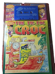 Michael Salmon’s📚 The Tic-Toc Croc Book and Tape Series (OLD STOCK) - Picture 1 of 2