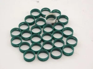 *Lot of 27* Neutrik XXR-5 Green Color Coding XLR Cable Ring - NEW Surplus! - Bild 1 von 5