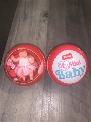 2 Zuru My Mini Baby *SWEET HEARTS* Serie ROSAS CESTA NUEVA 4 Bebés Para Coleccionar Foto 1 de 3