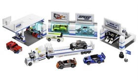 LEGO Racers: Brick Street Customs (8154) - Missing 1 piece