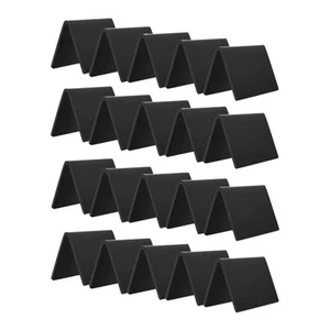 20 Pieces Acrylic Mini Chalkboard Signs Small Tent Chalkboards Small Chalkboard - Picture 1 of 5
