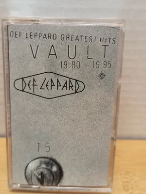 Def Leppard Vault Greatest Hits 1980-1995 Cassette Tape (1995) - Image 1 of 4