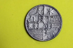 1927 - A Germany Silver Marburg 3 Mark! #N00725 - Picture 1 of 2