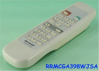 GENUINE/OEM Sharp RRMCGA398WJSA Remote Control - Image 1 of 2
