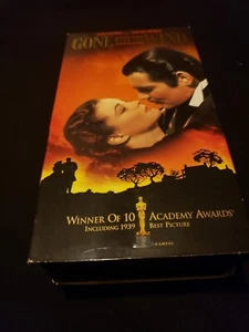 Gone With The Wind MGM Home Video 2 Tape VHS Box Set 1939 - Picture 1 of 3
