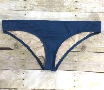 NWT J. CREW ITSY-BITSY HIPSTER BIKINI BOTTOMS 13662 Swim Suit pbl blue SZ XL  - Image 1 of 2