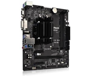 ASRock J4005M Motherboard, Intel Celeron J4005, DDR4, HDMI, USB 3.1, Micro-ATX - Picture 1 of 4