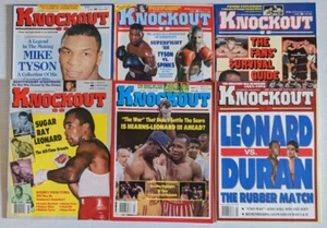 Knockout Boxen 6 Ausgaben Magazin Lot Herbst Winter Frühling Sommer 1988 & 1989 Tyson - Bild 1 von 3