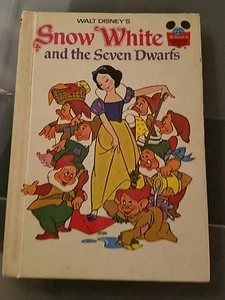 Walt Disney HC Schneewittchen und die sieben Zwerge Vintage Buch 1972 Märchen - Bild 1 von 2