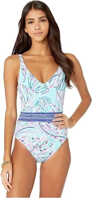 Traje de baño de una pieza Lilly Pulitzer 256071 para mujer Riya talla múltiple 0 Foto 1 de 2