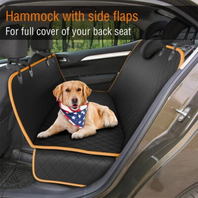1×Heavy Duty Pets Dog Back Seat Cover Protector Hammock Scratchproof Cars & SUV - Image 1 of 4