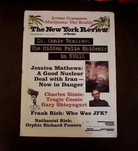 The New York Review of Books Magazine Single Back Issue February 20 2014 - Picture 1 of 1