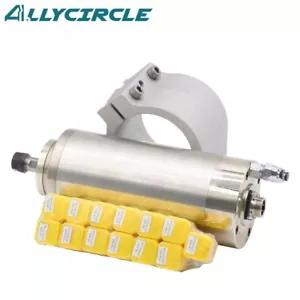 1.5KW Water Cooled Spindle 6A AC220V+Spindle Clamp+13PCS ER11 Collets - Picture 1 of 6