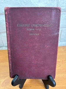 1911 englisches Kompositionsbuch One von Stratton D Brooks - antikes Hardcover - Bild 1 von 22
