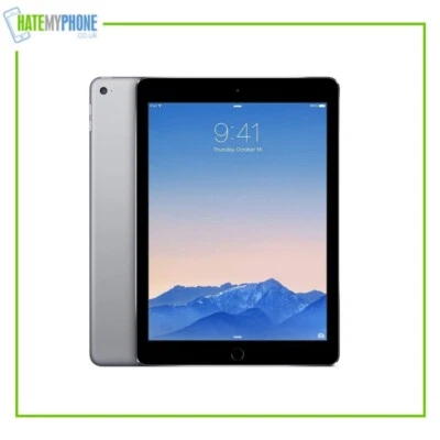 Apple iPad Air 2 Space Grey Wi-Fi 9.7" Retina Display Touch ID iOS Tablet - Image 1 of 4