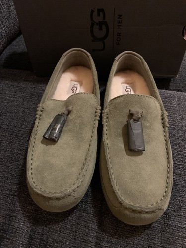 Mocassino con nappa UGG da uomo Boylan taglia 7 verde oliva 1006164