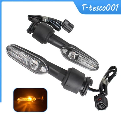 Luces de señal de giro de 2 cables indicadores LED para Yamaha MT-03 XSR900 YZF-R7 MT-09 Foto 1 de 4