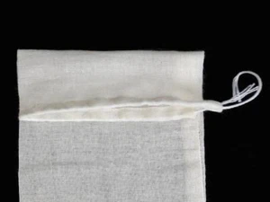 1000 Pack 4x6 Cotton Muslin Drawstring Reusable Bags Packing Bath Soap Herbs Tea - Picture 1 of 6