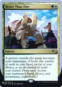 Magic the Gathering (mtg): UPLIST: Better Than One - Rare - Foil - Picture 1 of 1
