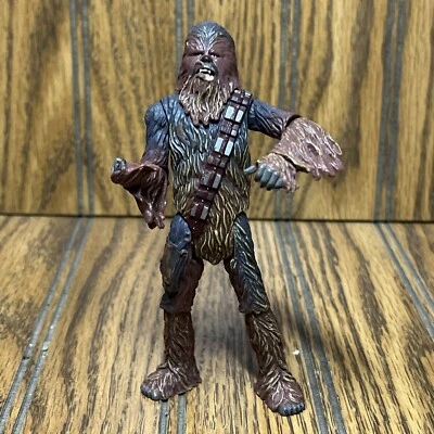 "Figura de acción Star Wars Chewbacca 2004 5"" sin accesorios Hasbro" Foto 1 de 4