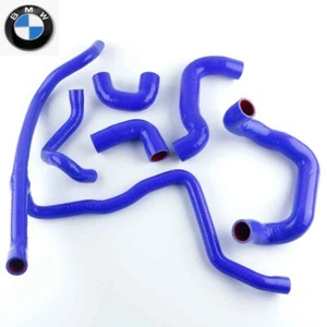Blue SILICONE HOSE TUBE FIT FOR BMW E30 M20 325 325I 6CY 1988-1993 - Picture 1 of 9