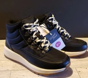 Schwarze Schnürwanderschuhe von Universal Thread Gr. 5,5 Neu - Bild 1 von 10