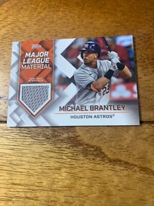 2022 Topps Michael Brantley Major League Material Jersey Relic - Picture 1 of 2