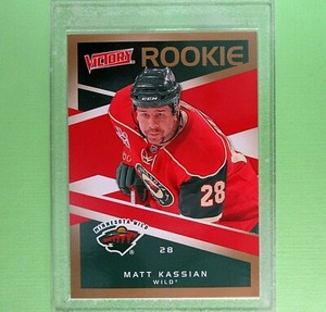 MATT KASSIAN  2010  ROOKIE VICTORY GOLD #304  Minnesota Wild