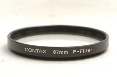 @ SakuraDo Camera @ Excellent! @ Contax 67mm Screw-In P-Filter Made in Japan - Image 1 of 4