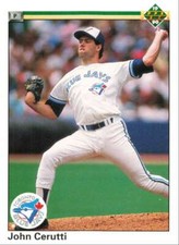 1990 Upper Deck Baseball John Cerutti Toronto Blue Jays #485