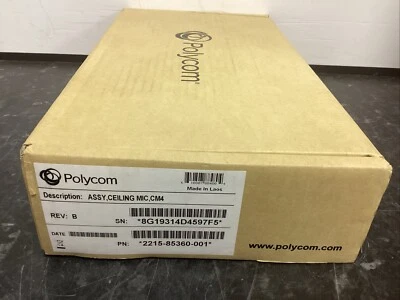 Polycom 2215-85360-001 Ceiling Microphone Array Contains Electronics Interface - Image 1 of 2