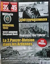 Magazine 39-45 n°341, Blindés allemands dans les ARDENNES, U-Boot U-168