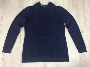 Vintage White Stag Ski Sweater Blue 60s 70s Sweatshirt Longsleeve Mens Size M - Picture 1 of 12