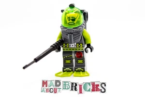 Lego Minifigura Atlantis Diver 3 Ace Speedman Completo con Accesorios atl005 - Imagen 1 de 5