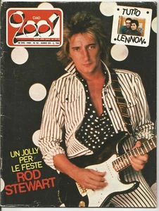 Ciao 2001 n° 52 Dicembre 1980 Rod Stewart John Lennon Roberto Vecchioni - Imagen 1 de 2
