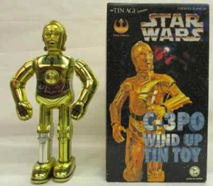 Osaka hojalata primavera caminar hojalata C-3PO Star Wars de Japón - Imagen 1 de 6