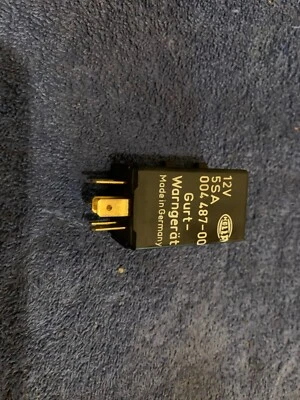 Classic Saab 900 Early Style HELLA Key In Ignition Buzzer Warning Relay - Image 1 of 2