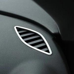 Stainless Steel Car Dashboard Air Vents Frame Trim For Audi A3 8V 2013-2019 - Picture 1 of 6
