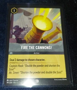 Disney Lorcana 2023 ¡Dispara los cañones! TARJETA DE ACCIÓN #197/204 1ª EDICIÓN $$$ - Imagen 1 de 2