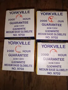 Yorkville g30 white bulb 30w 9702 - Picture 1 of 3