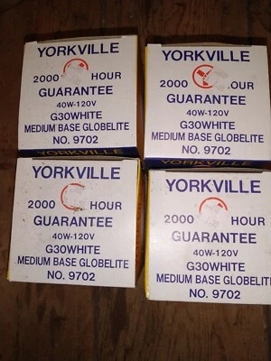 Yorkville g30 white bulb 30w 9702 - Image 1 of 3