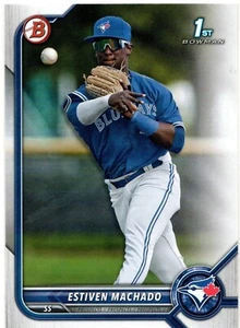 Estiven Machado Toronto Blue Jays 2022 Bowman Prospects 1st Bowman Card - Picture 1 of 3