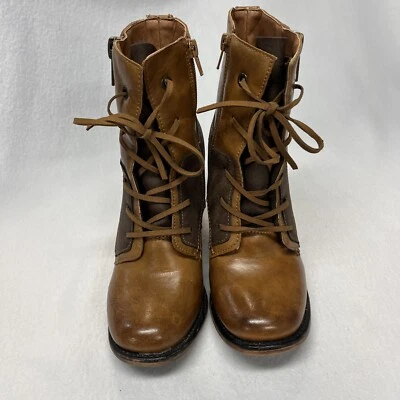 Pierre Dumas Botines Tostado Cremallera Lateral con Acento Marrón Rávena-5 Talla 6 Foto 1 de 4