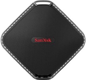 SanDisk Extreme 500 Portable SSD - 500gb - 415mb/s - Hard drive USB 3.0 Black