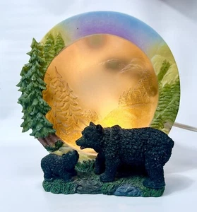 Bears Light Up Night Light , TV Lamp , Resin - Picture 1 of 7